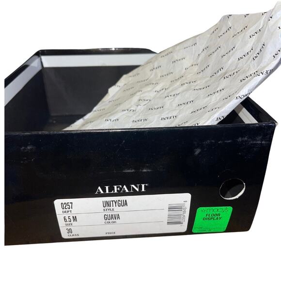 Alfani Women UnityGua Espadrille Wedge Ankle Strap Orange Size 6.5 - Picture 5 of 5